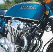 Honda 750 turquoise